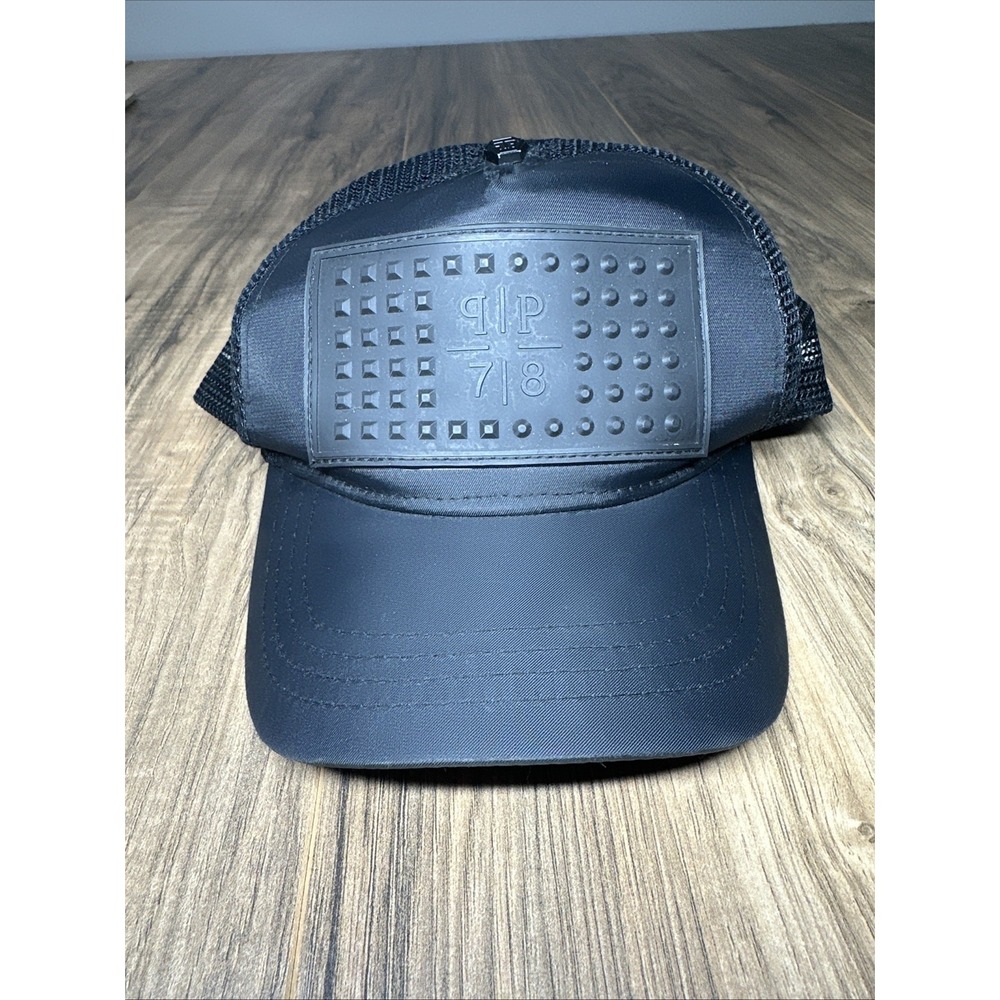 Philip Plein Hat Mesh Back Adjustable‎ Cap Black